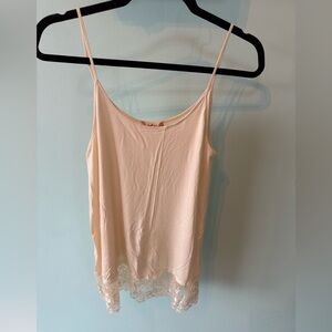 Altar’s State Simply Swing Cream Camisole Lace Size Small